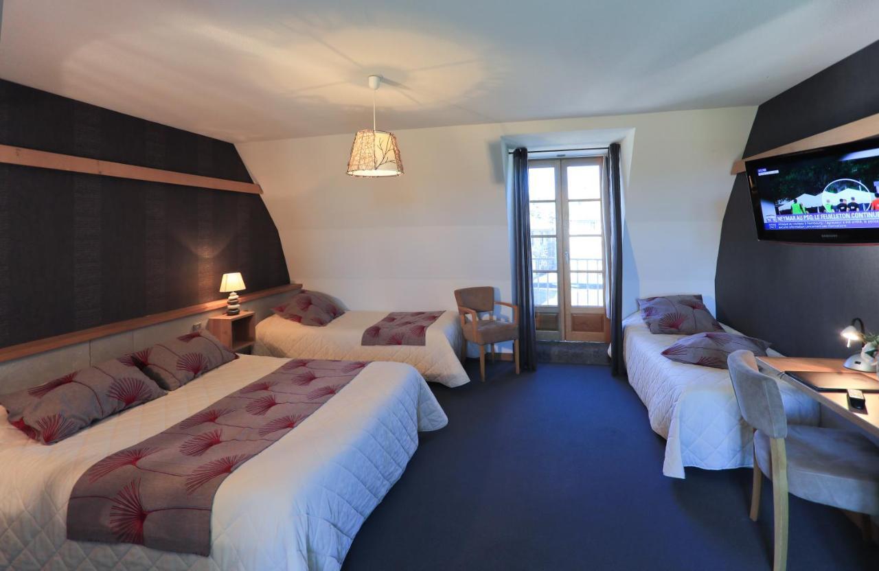 Logis Hotel Restaurant & Spa Les Remparts Salers Eksteriør bilde