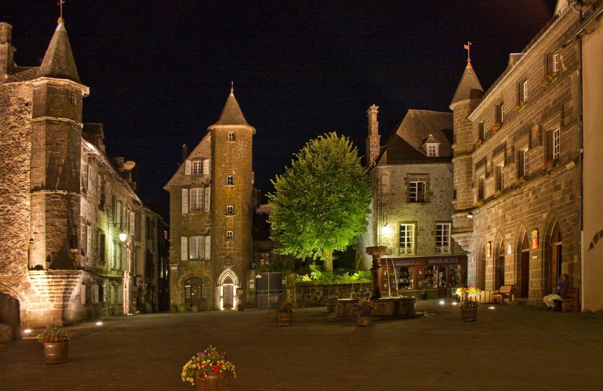 Logis Hotel Restaurant & Spa Les Remparts Salers Eksteriør bilde